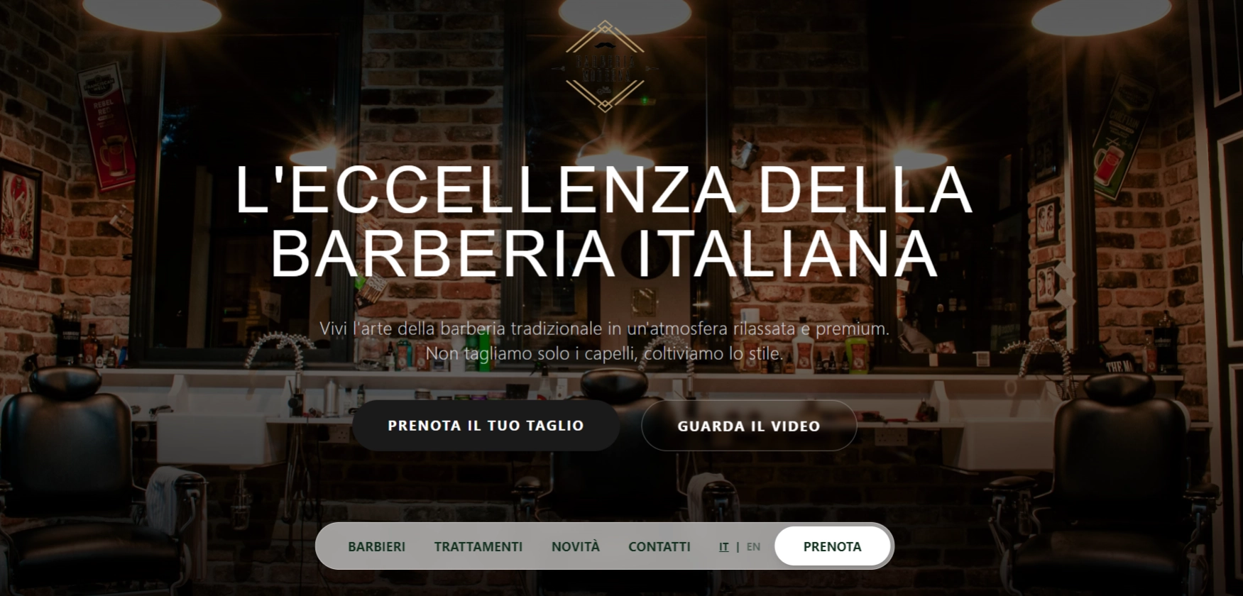 URBAN BARBER STUDIO, FULL STACK WEB APP